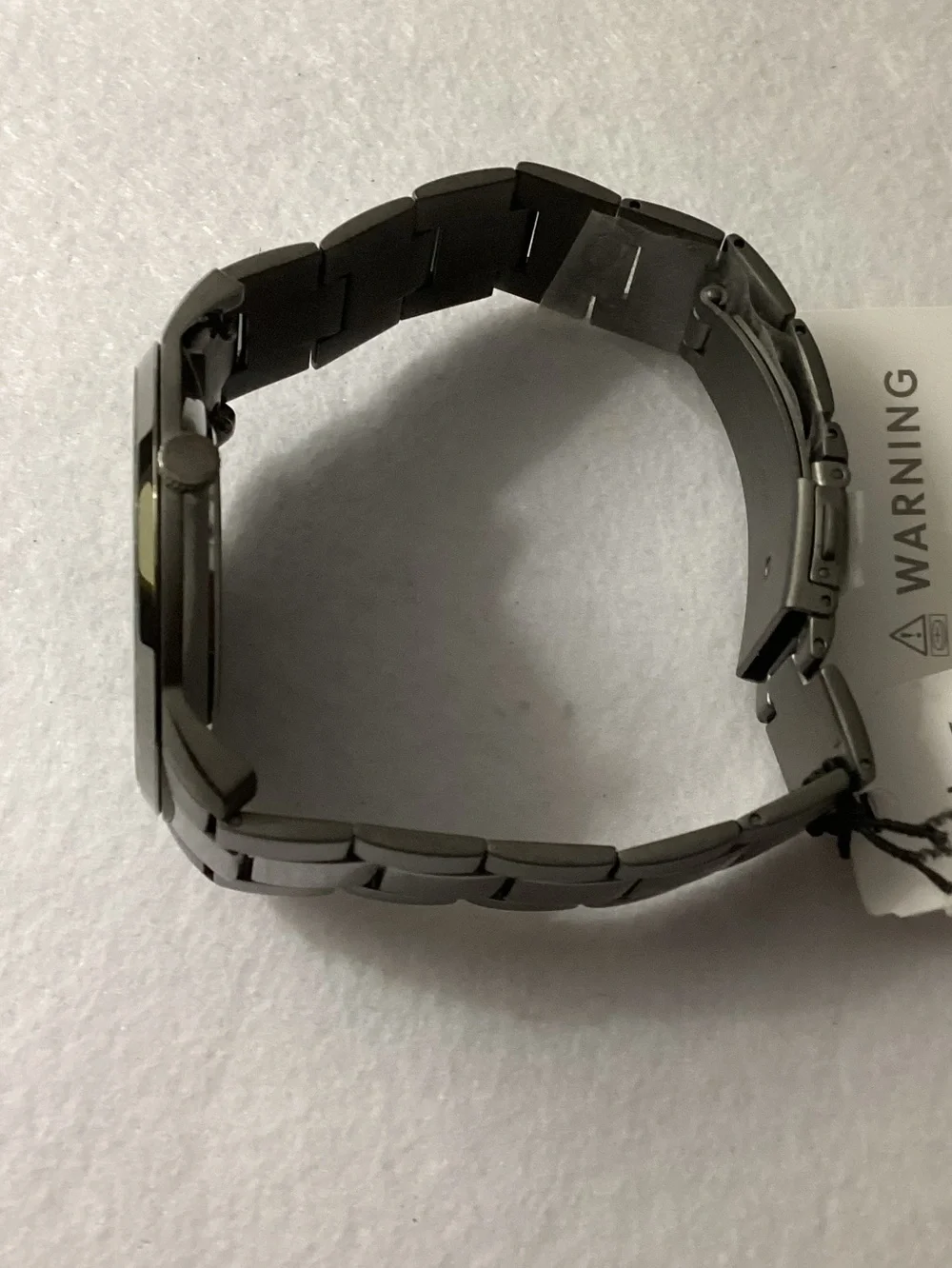 Fossil Minimalist Smoke Stainless Steel Bracelet Watch 44mm